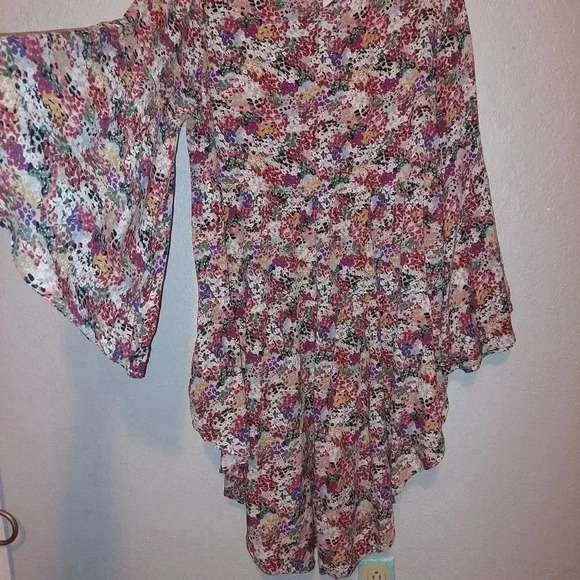 Jodifl High Low Swing Tunic Multi Color Print Size Large - Picture 8 of 8